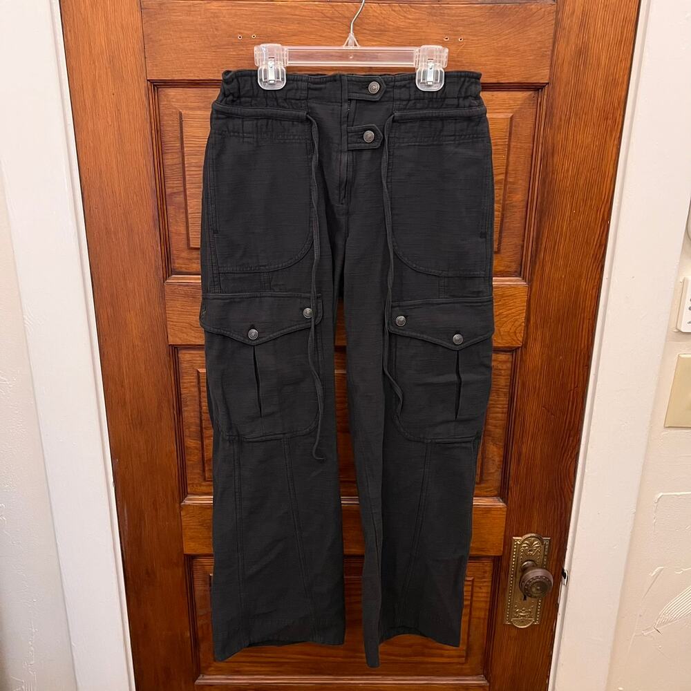 Free People We The Free Park Ave Cargo Pant Black size XS NWT's $148